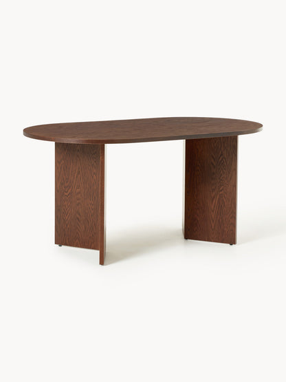 Tonrado Oval Wooden Dining Table, in Various Sizes