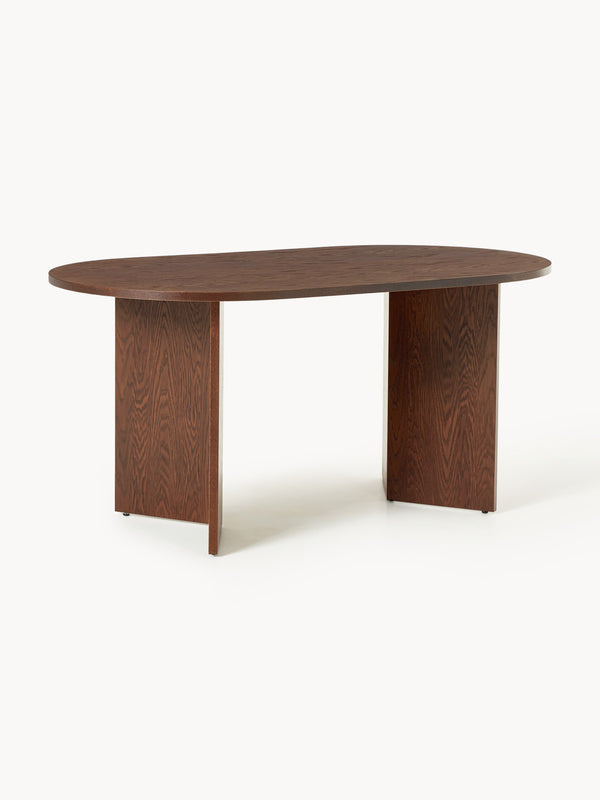 Tonrado Oval Wooden Dining Table, in Various Sizes