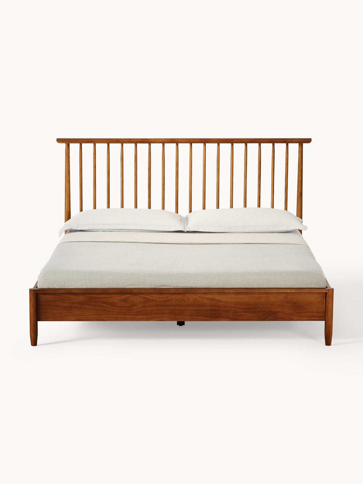 Winbella Wooden Bed with Pine Headboard