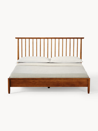 Winbella Wooden Bed with Pine Headboard