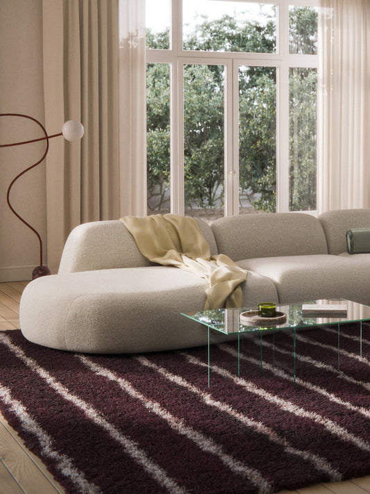 Wolstena Chaise Module in Bouclé