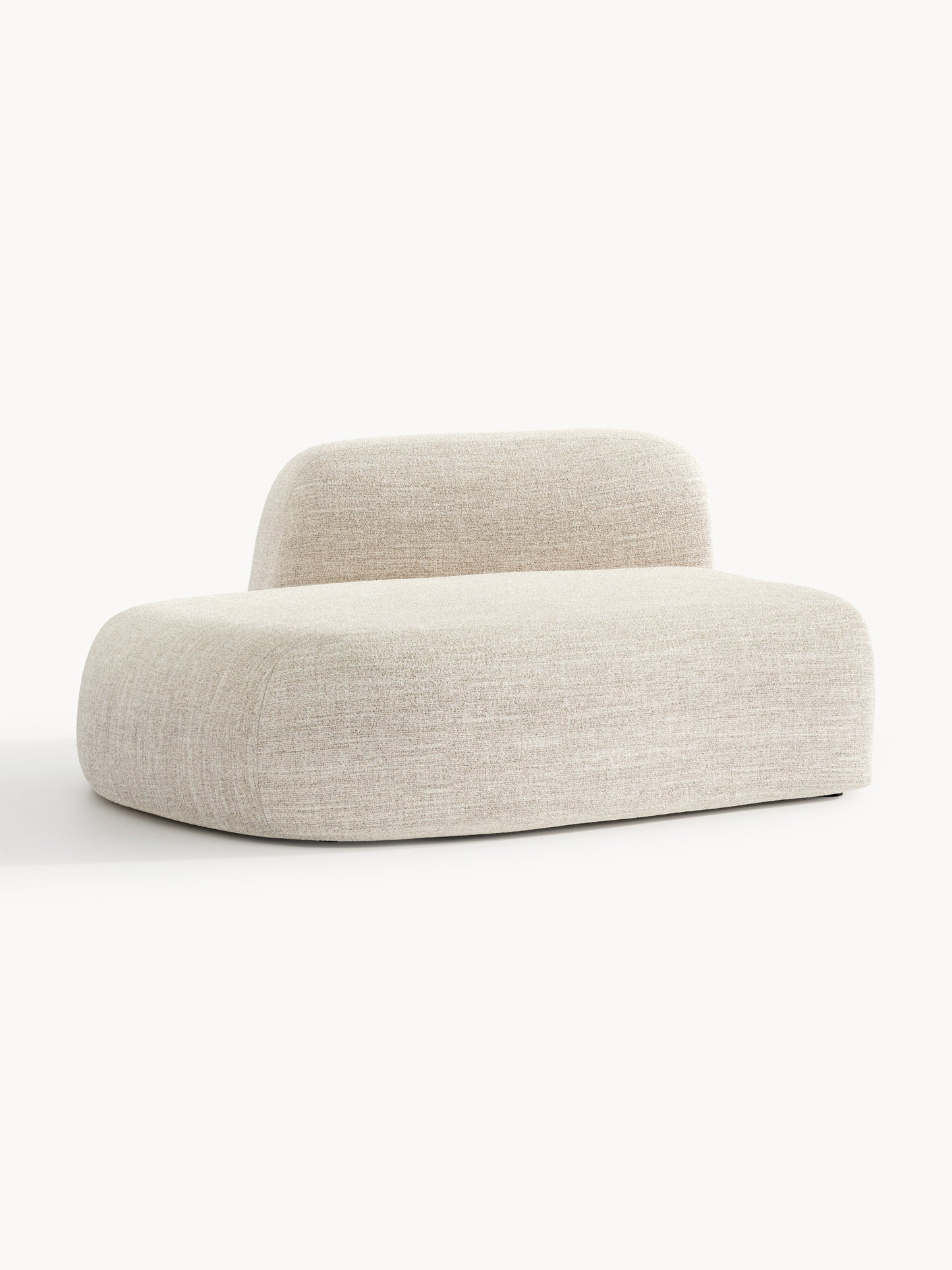 Wolstena Chaise Module in Bouclé