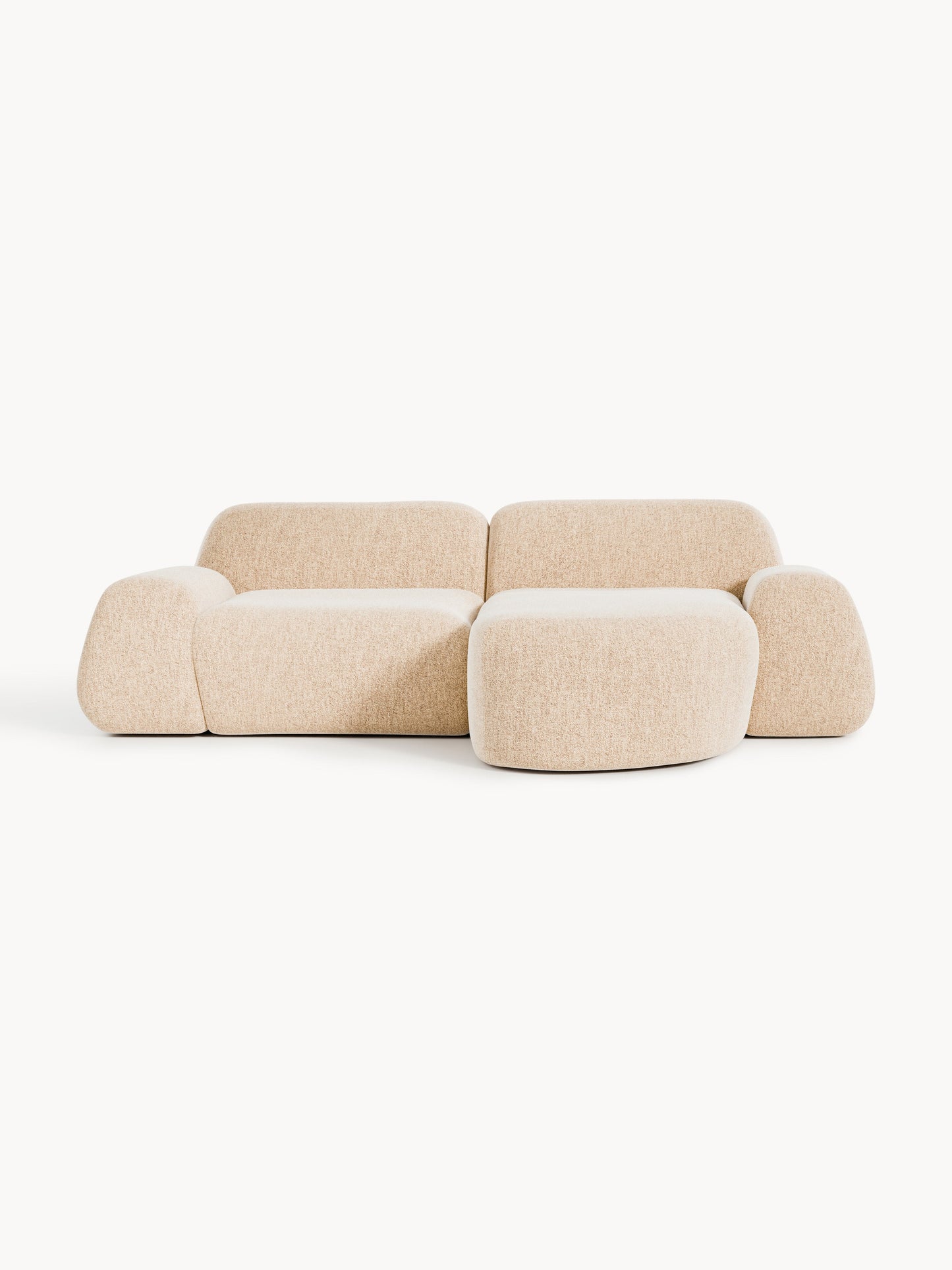 Wolstena Modular Bouclé Corner Sofa (3-Seater)