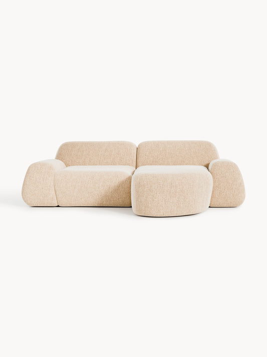 Wolstena Modular Bouclé Corner Sofa (3-Seater)