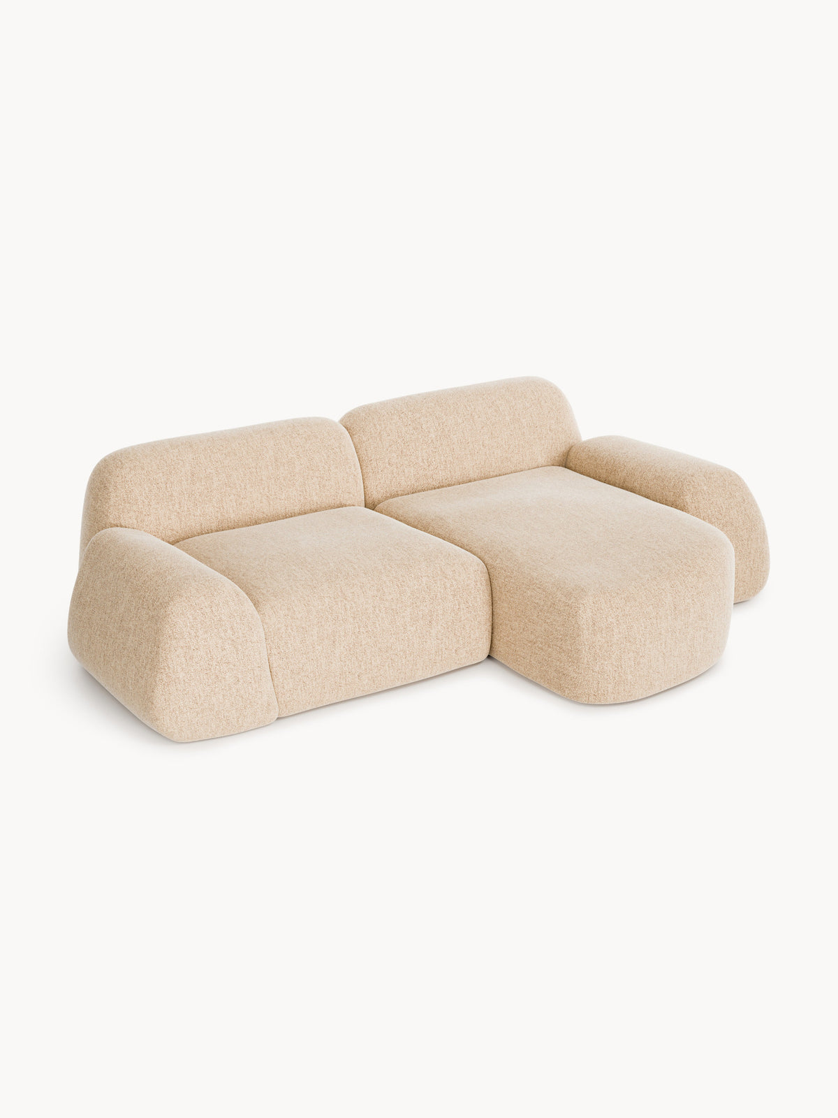 Wolstena Modular Bouclé Corner Sofa (3-Seater)