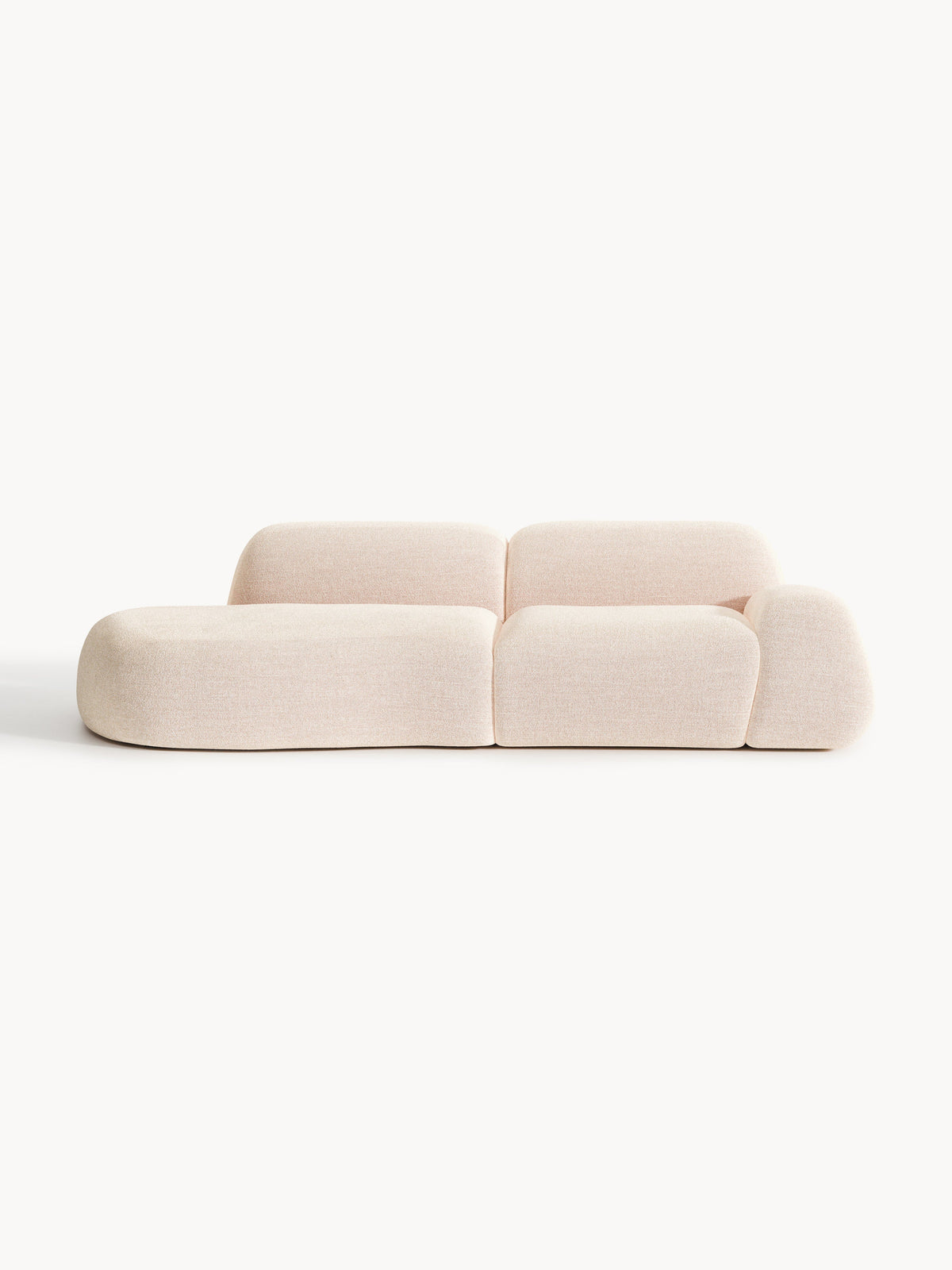 Wolstena Modular Chaise in Bouclé (3-Seater)