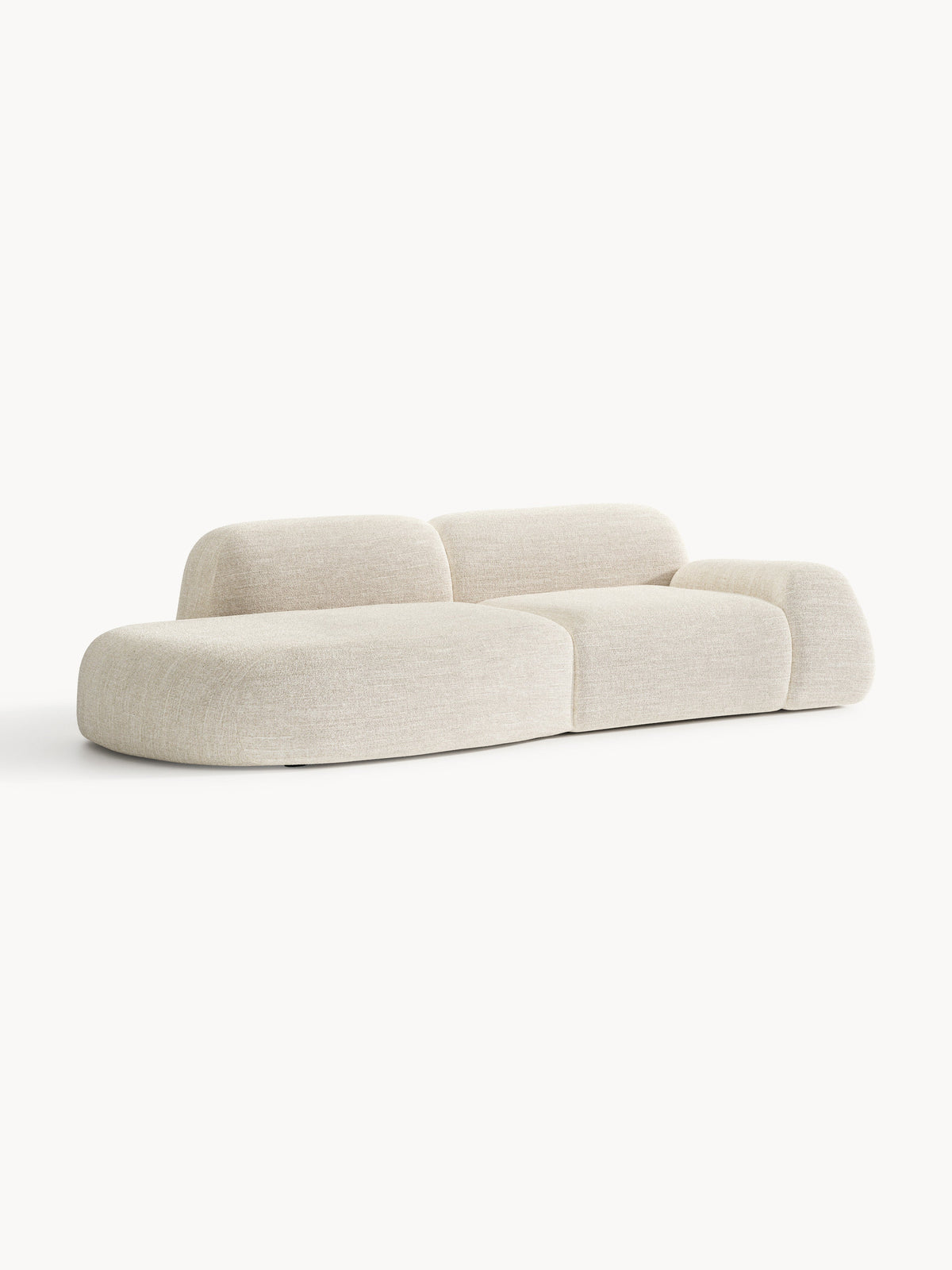Wolstena Modular Chaise in Bouclé (3-Seater)