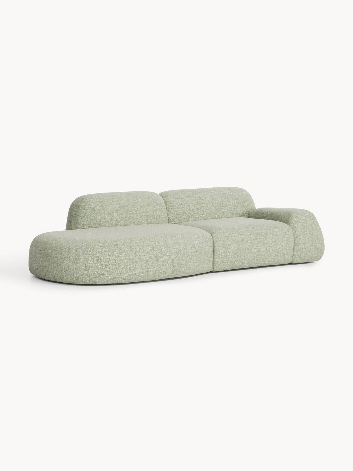 Wolstena Modular Chaise in Bouclé (3-Seater)