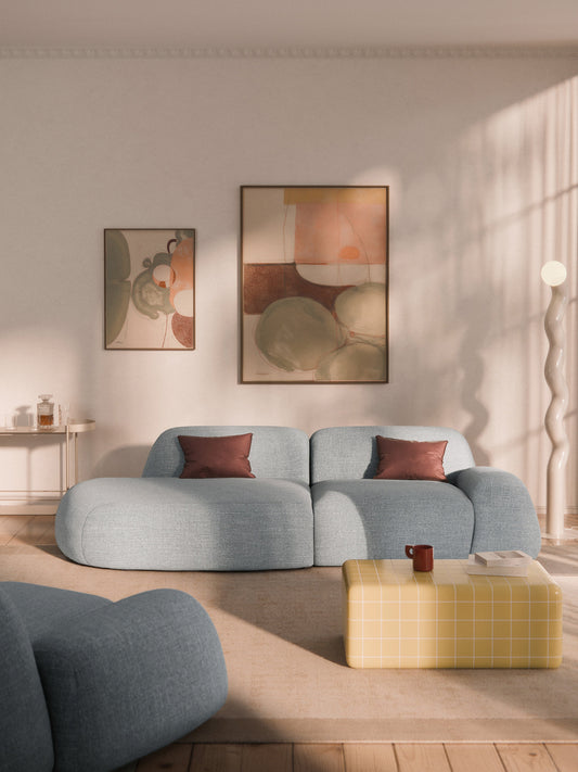 Wolstena Modular Chaise in Bouclé (3-Seater)