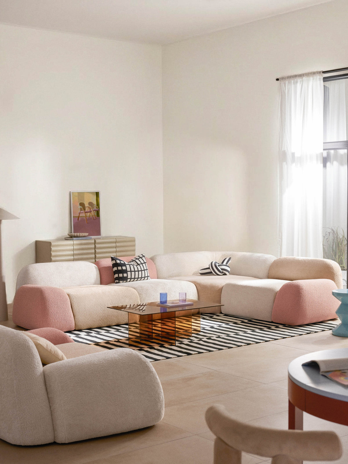 Wolstena Modular Corner Sofa (4-Seater), Fuorisalone Edition