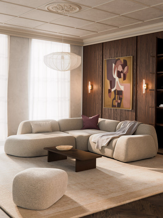 Wolstena Modular Corner Sofa (4-Seater) with Chaise Longue