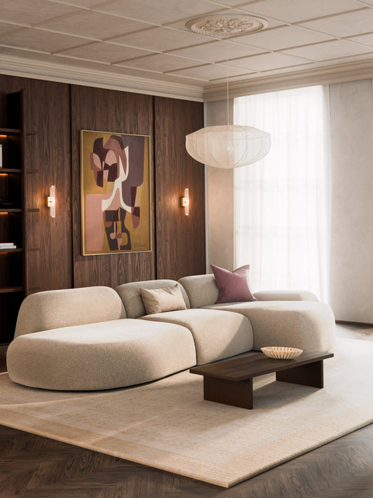 Wolstena Modular Corner Sofa (4-Seater) with Chaise Longue