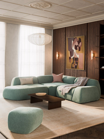 Wolstena Modular Corner Sofa (4-Seater) with Chaise Longue