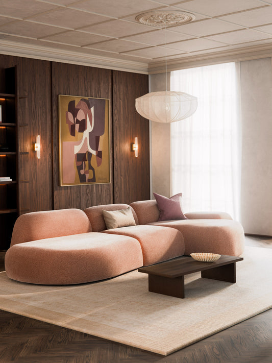 Wolstena Modular Corner Sofa (4-Seater) with Chaise Longue