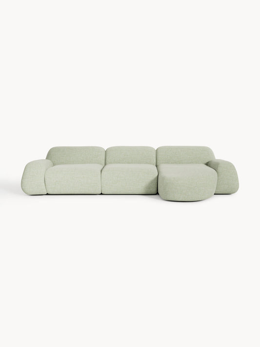 Wolstena Modular Corner Sofa in Bouclé (4-Seater)