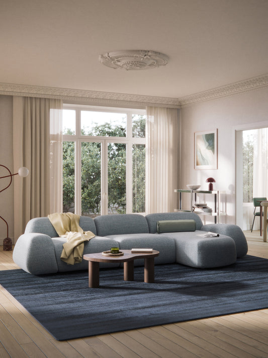 Wolstena Modular Corner Sofa in Bouclé (4-Seater)