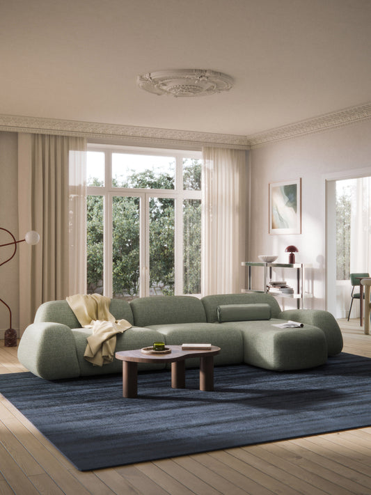 Wolstena Modular Corner Sofa in Bouclé (4-Seater)