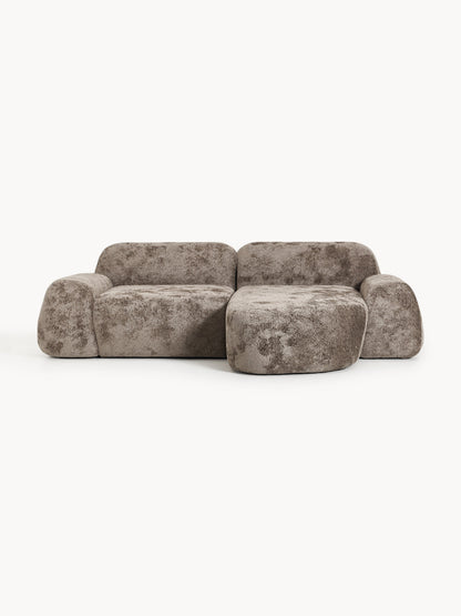 Wolstena Modular Corner Sofa in Teddy Bouclé (3-Seater)