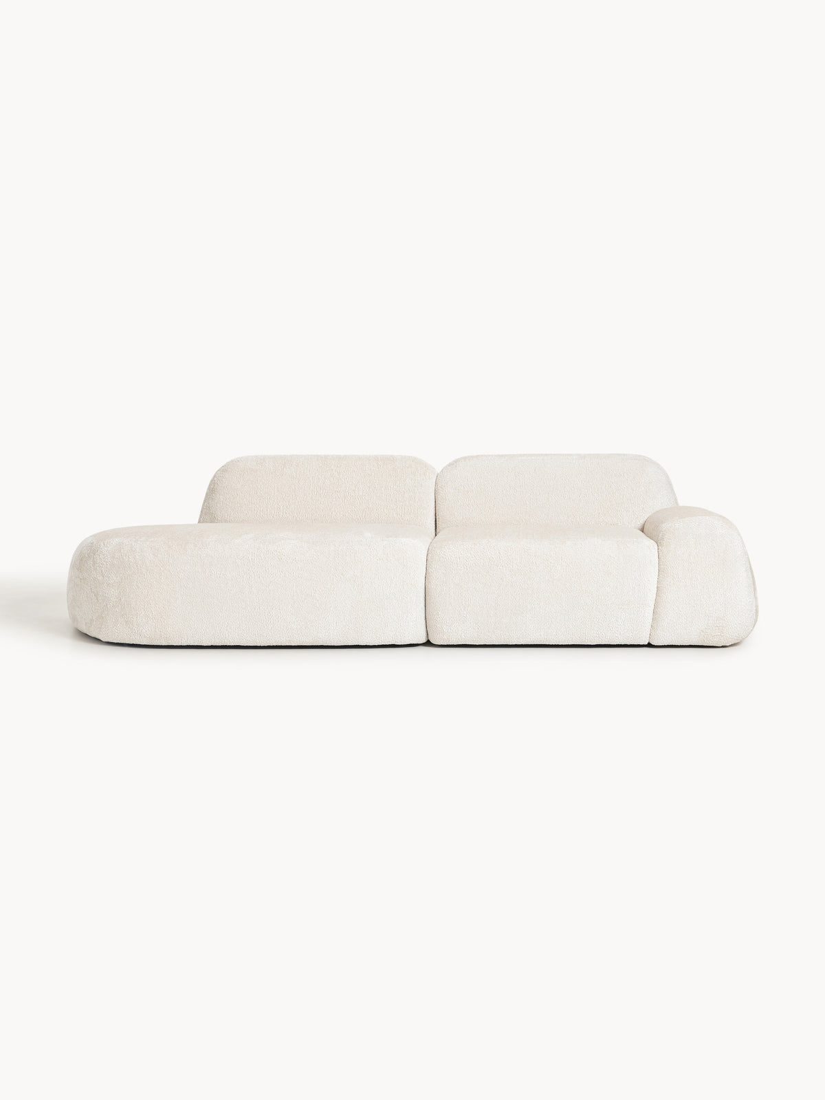 Wolstena Modular Teddy Bouclé Chaise (3-Seater)