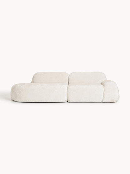 Wolstena Modular Teddy Bouclé Chaise (3-Seater)