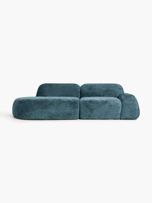 Wolstena Modular Teddy Bouclé Chaise (3-Seater)