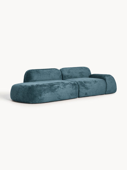 Wolstena Modular Teddy Bouclé Chaise (3-Seater)