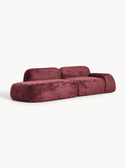 Wolstena Modular Teddy Bouclé Chaise (3-Seater)