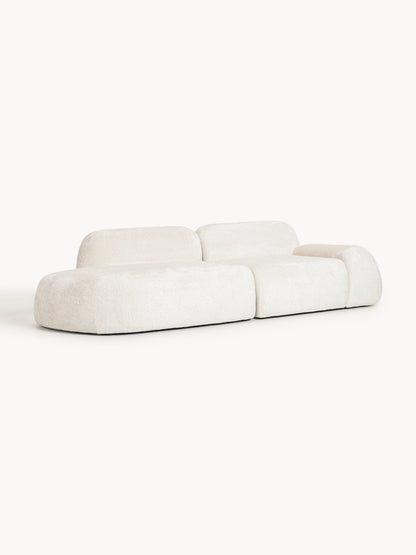 Wolstena Modular Teddy Bouclé Chaise (3-Seater)