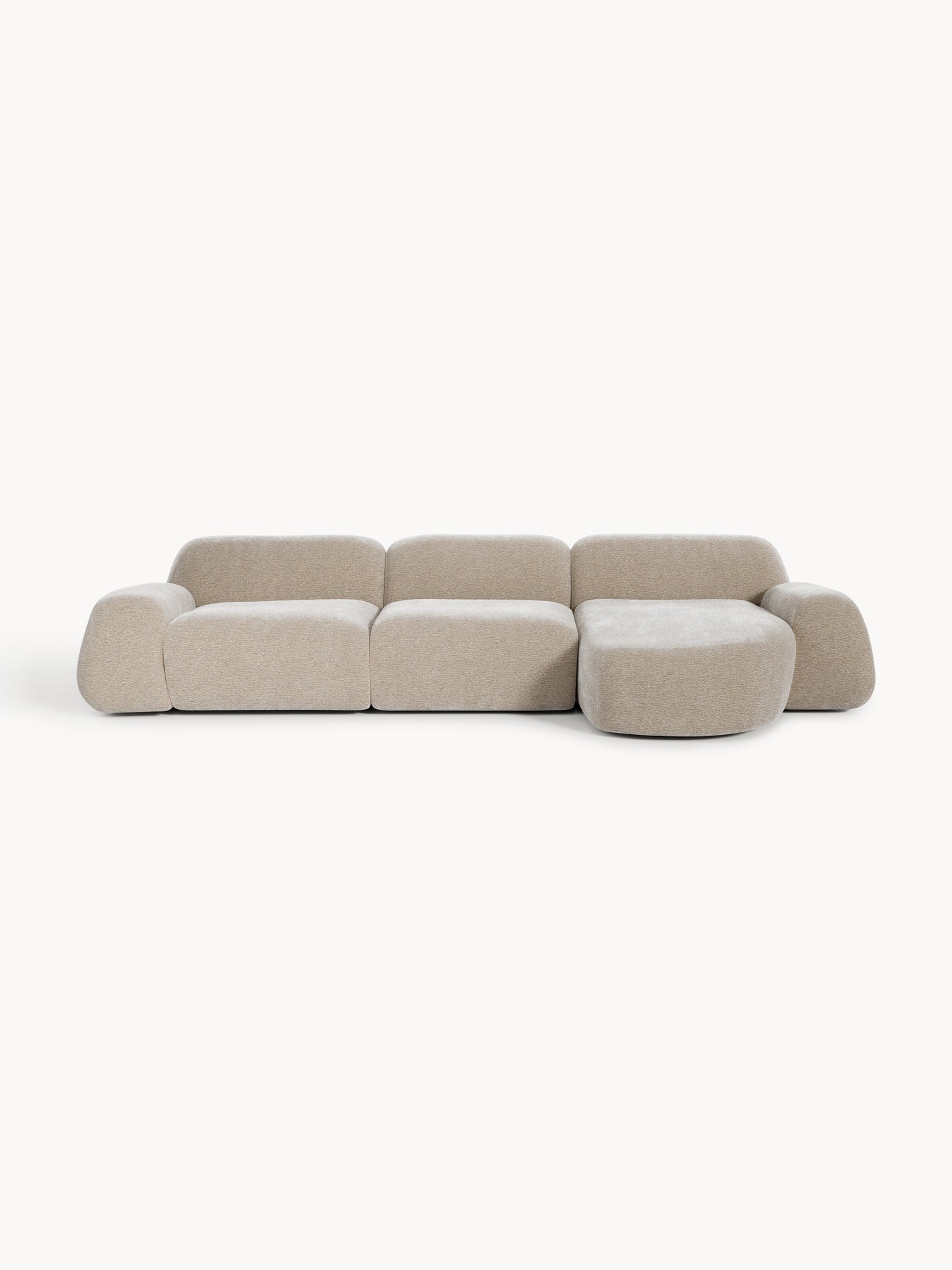 Wolstena Modular Teddy Corner Sofa (4-Seater)