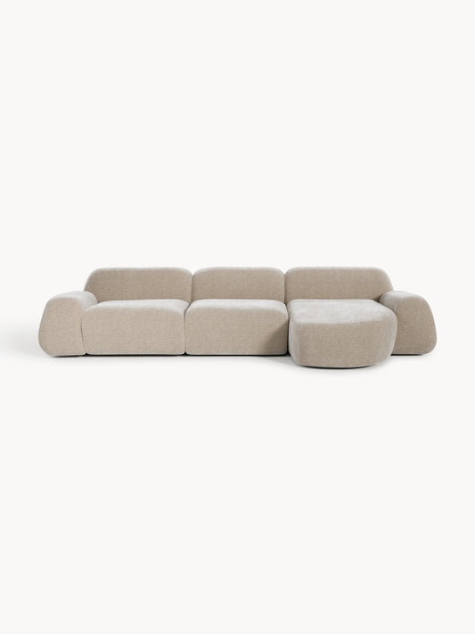 Wolstena Modular Teddy Corner Sofa (4-Seater)