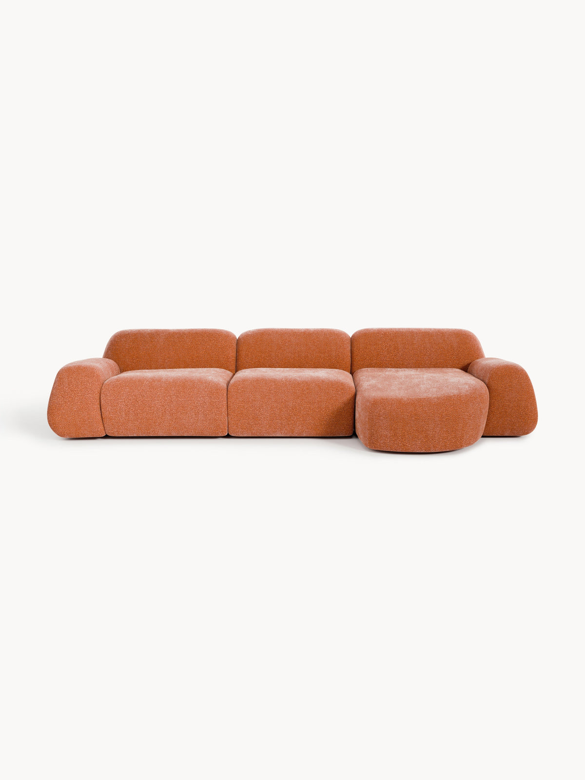 Wolstena Modular Teddy Corner Sofa (4-Seater)