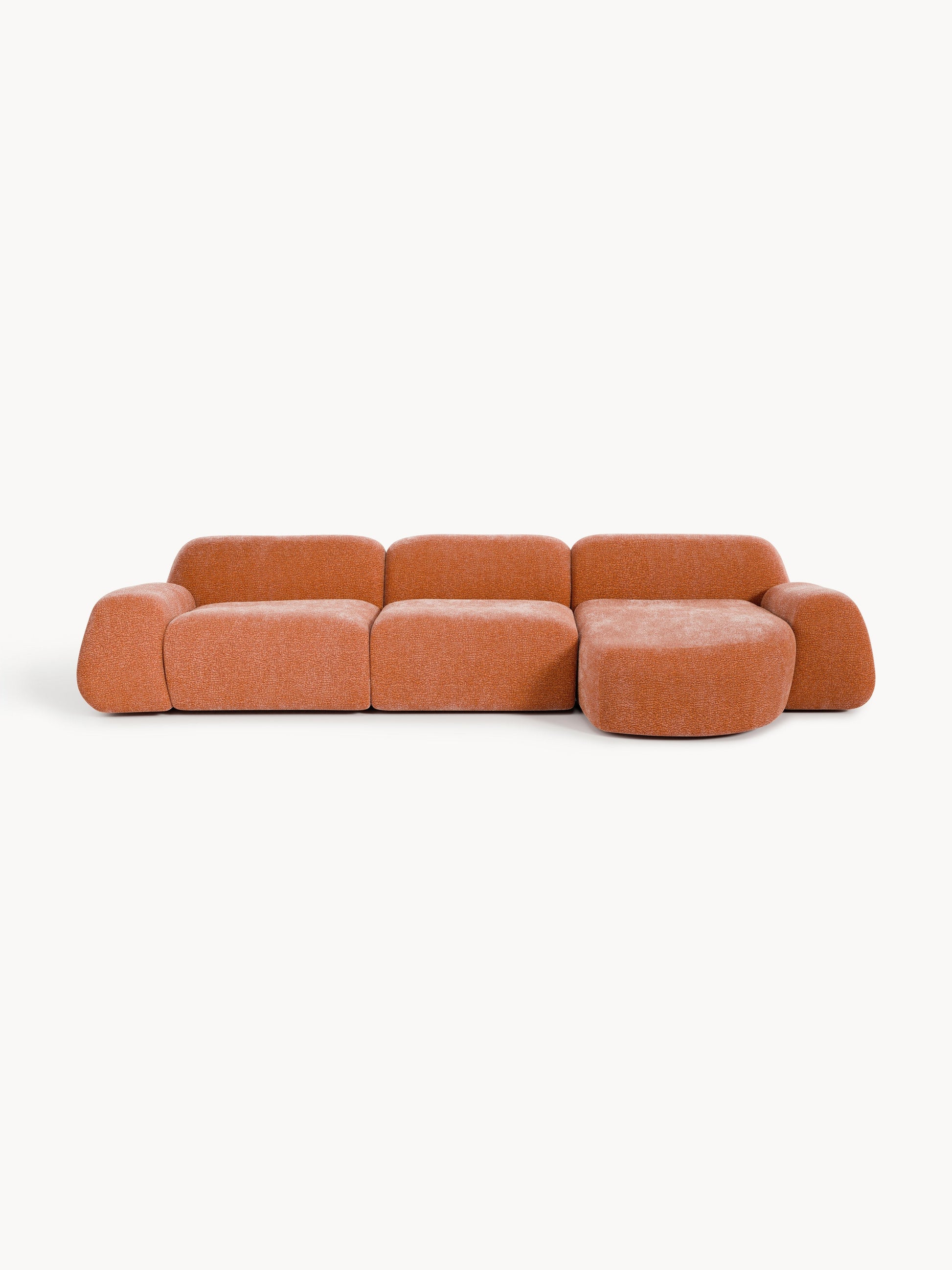Wolstena Modular Teddy Corner Sofa (4-Seater)