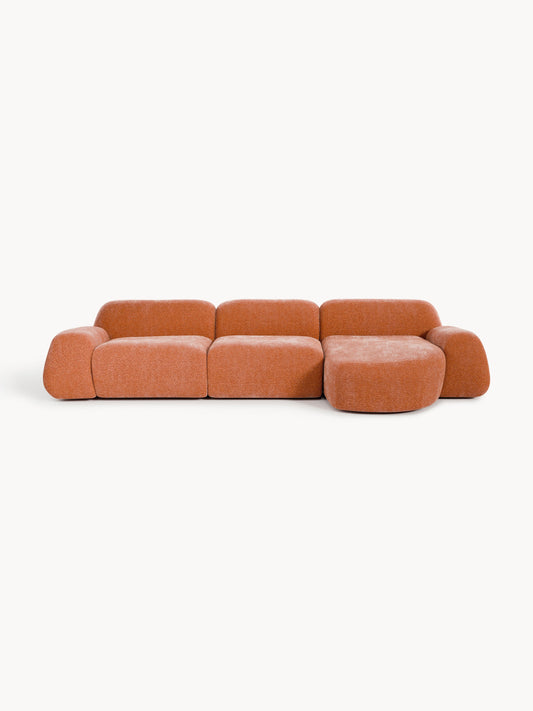 Wolstena Modular Teddy Corner Sofa (4-Seater)