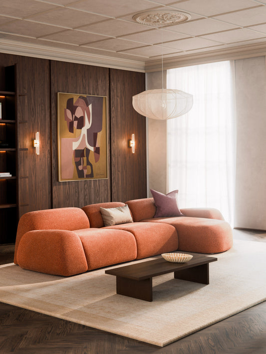 Wolstena Modular Teddy Corner Sofa (4-Seater)