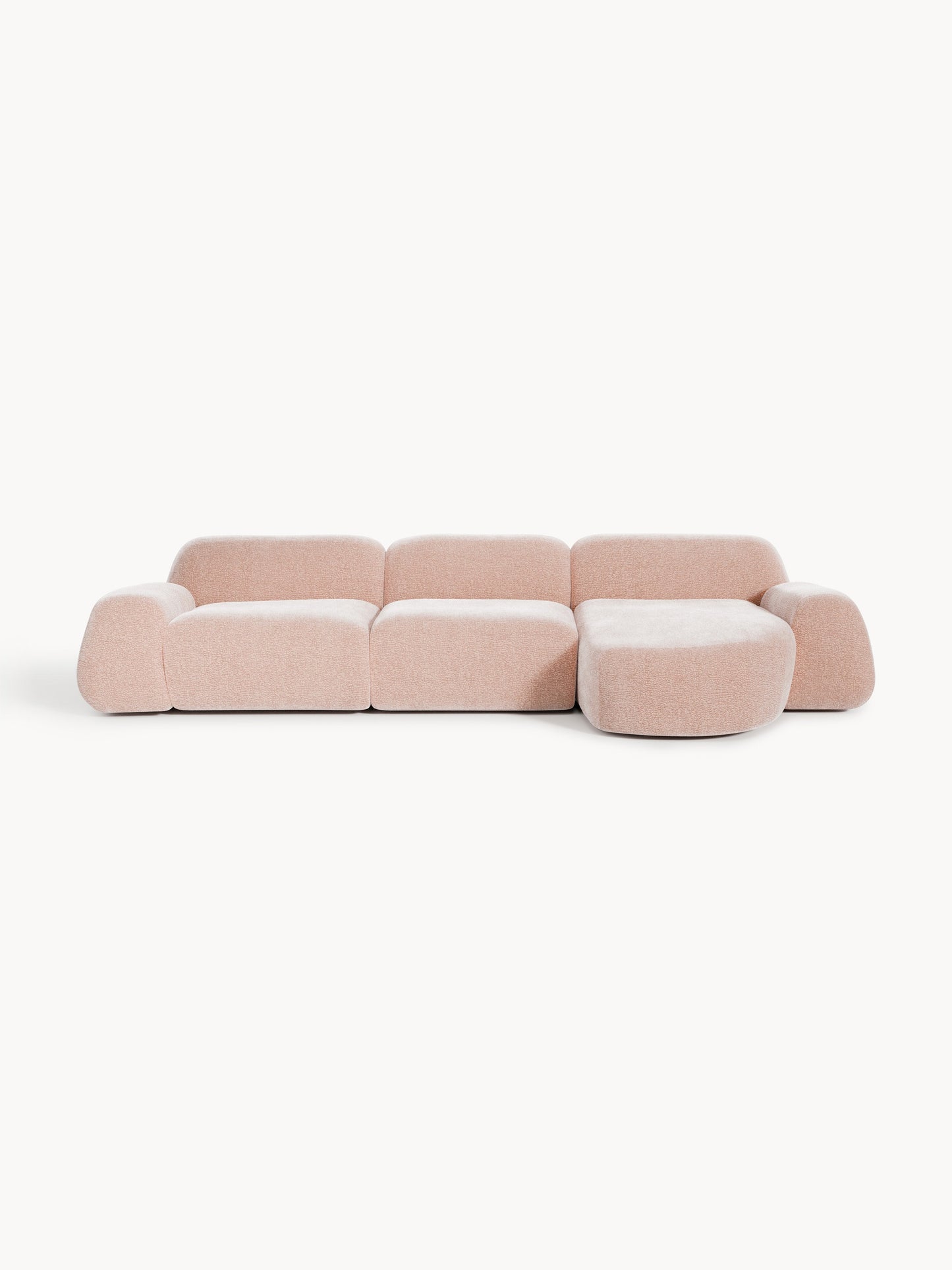Wolstena Modular Teddy Corner Sofa (4-Seater)