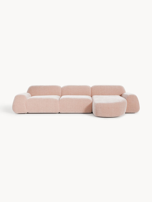 Wolstena Modular Teddy Corner Sofa (4-Seater)