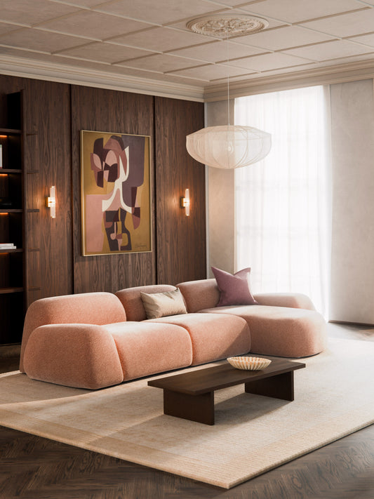 Wolstena Modular Teddy Corner Sofa (4-Seater)