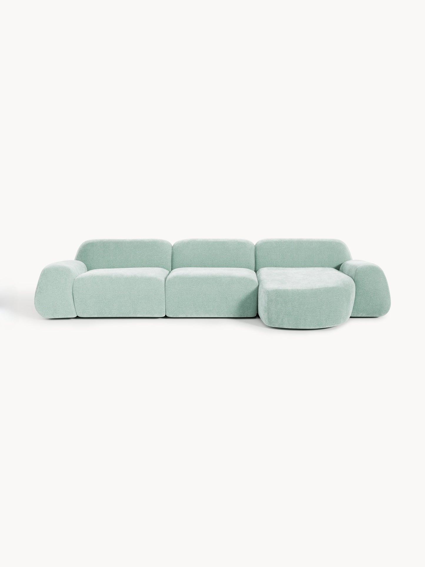 Wolstena Modular Teddy Corner Sofa (4-Seater)