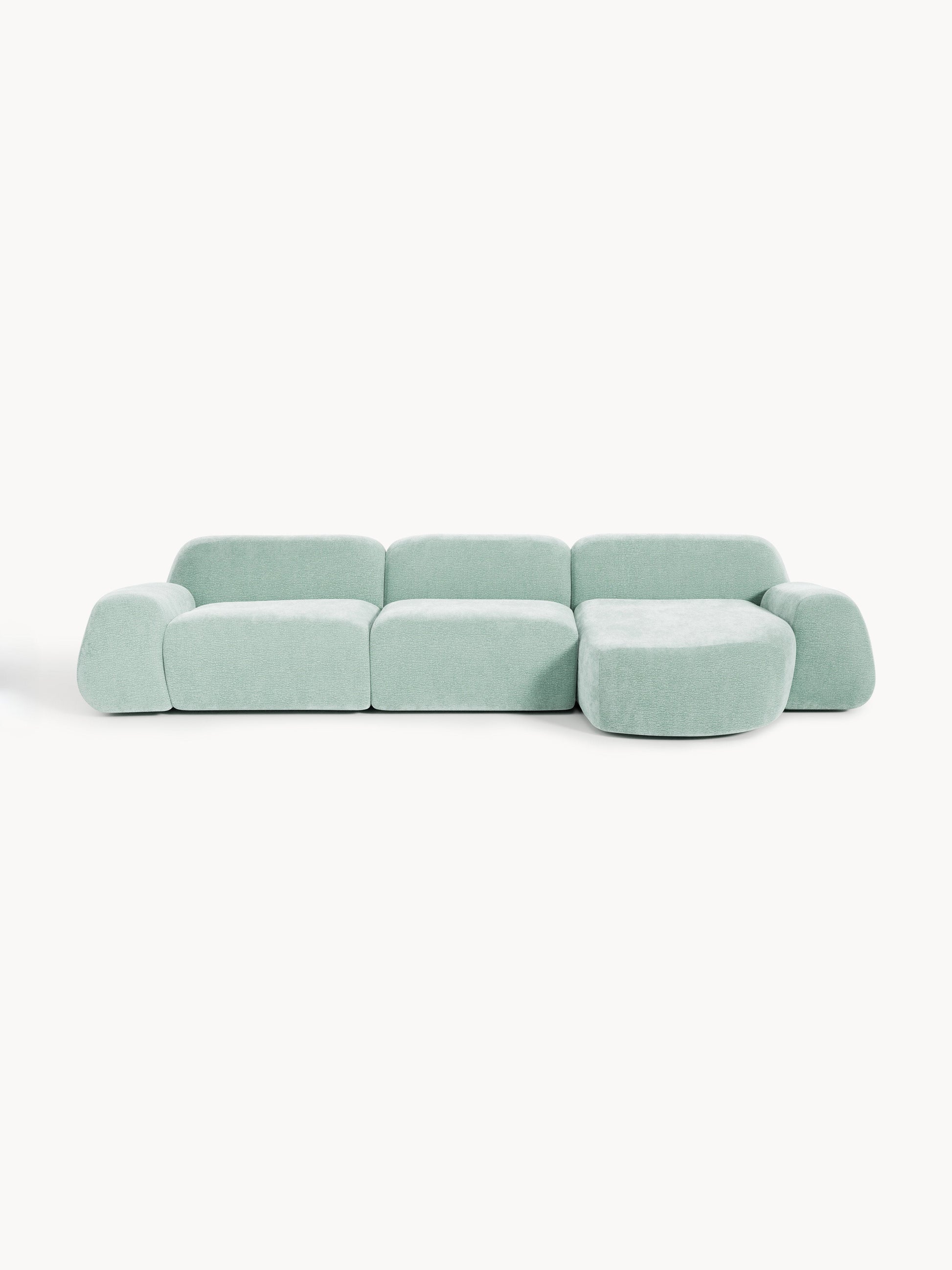 Wolstena Modular Teddy Corner Sofa (4-Seater)