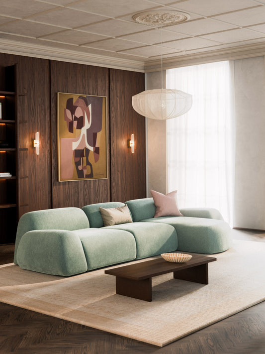 Wolstena Modular Teddy Corner Sofa (4-Seater)