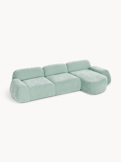 Wolstena Modular Teddy Corner Sofa (4-Seater)