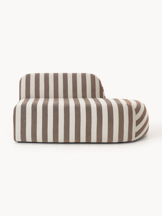Wolstena Striped Chaise Module