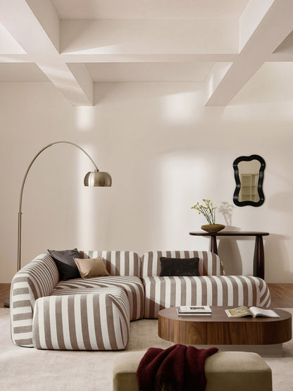 Wolstena Striped Chaise Module