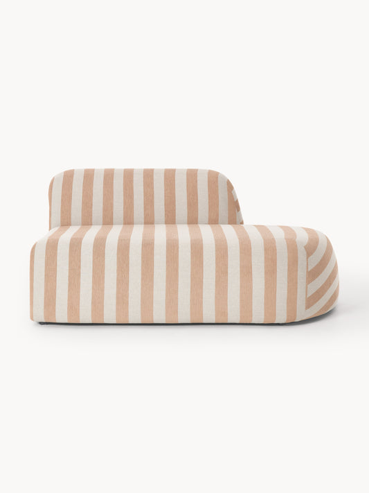 Wolstena Striped Chaise Module