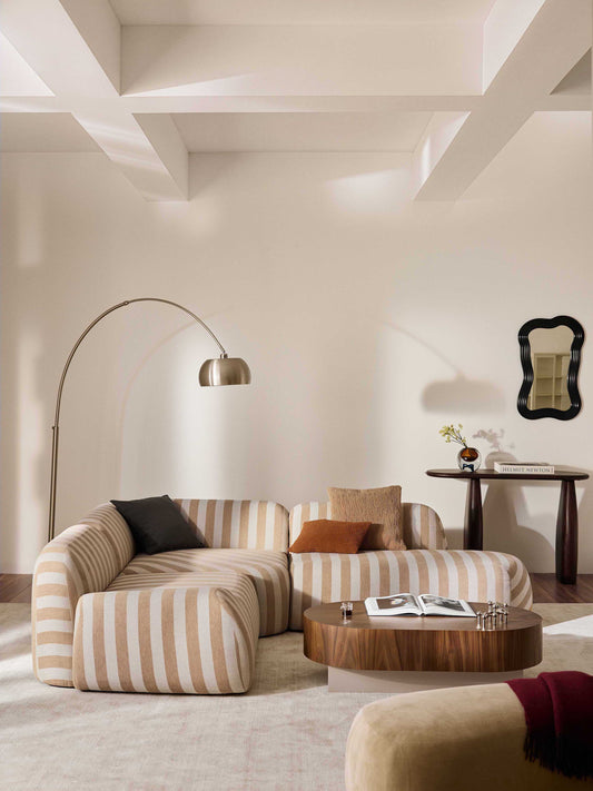 Wolstena Striped Chaise Module